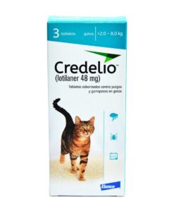 Credelio Cat x 48mg Gatos de (2 a 8 Kg) x tableta